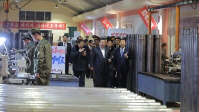 Kuzey Kore lideri Kim Jong-Un, ülkenin askeri mühimmat fabrikalarını denetledi
