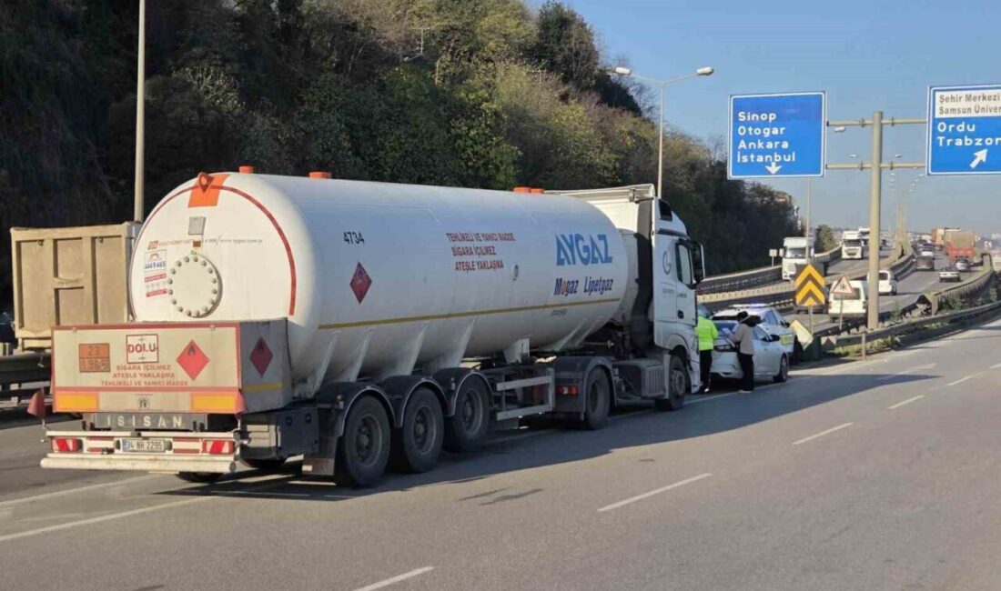 Samsun’da aynı noktada peş peşe meydana gelen iki farklı trafik