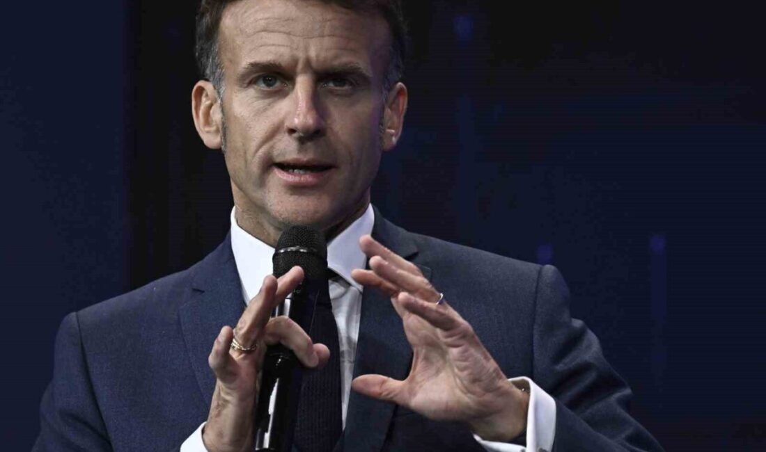 Fransa Cumhurbaşkanı Emmanuel Macron, Rusya-Ukrayna Savaşı’na ilişkin devam eden görüşmeleri