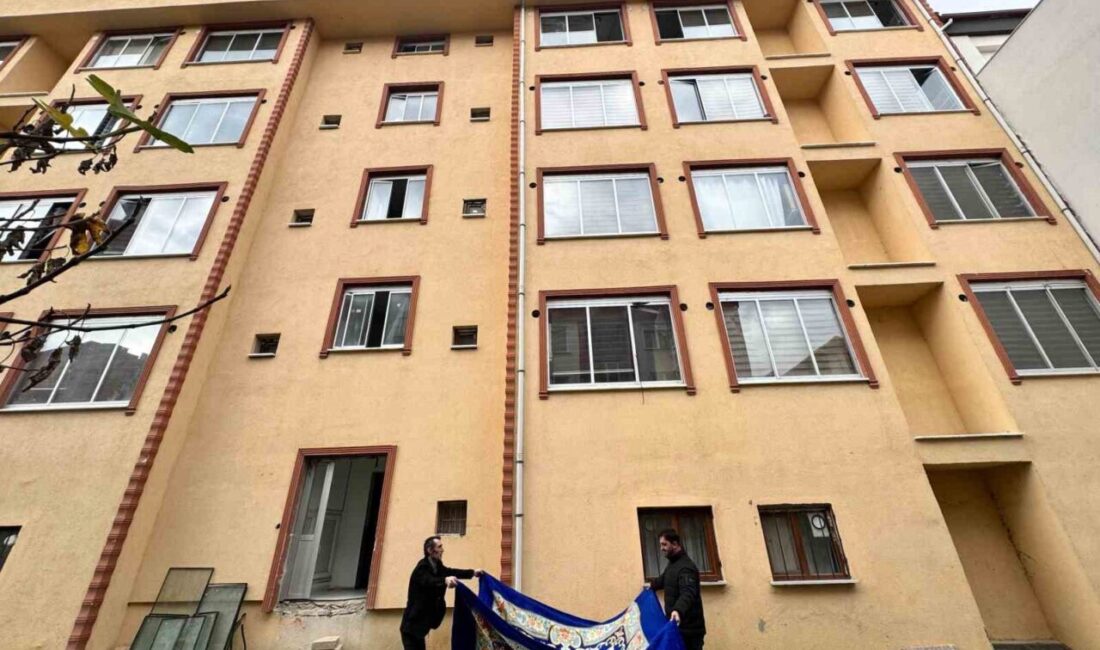 Edirne’de bir kedinin yüksekte mahsur kalmasıyla vatandaşlar harekete geçti. Şükrüpaşa