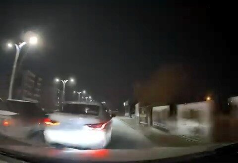 Elazığ’da, bir otomobil sürücüsü, makas atarak bir araca çarptı. Olay