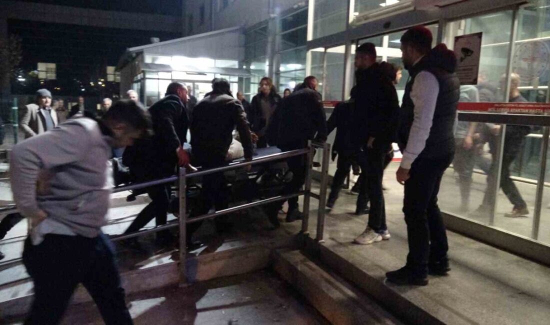 Malatya ilinde polis merkezi önünde meydana gelen bıçaklı kavgada 3