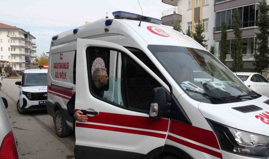 Malatya’da bir kişi, evinde meydana gelen karbonmonoksit zehirlenmesi şüphesiyle hastaneye