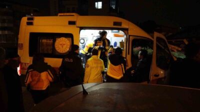 Malatya’nın Battalgazi ilçesinde, özel araçlarıyla görev yerlerine giden bir polis