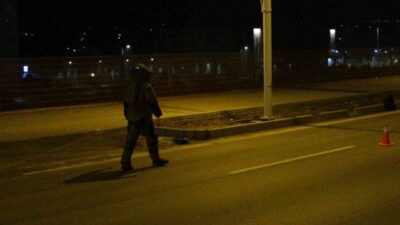 Malatya’da, Malatya-Elazığ karayolu Turgut Özal Tıp Merkezi kavşağı yakınlarında şüpheli