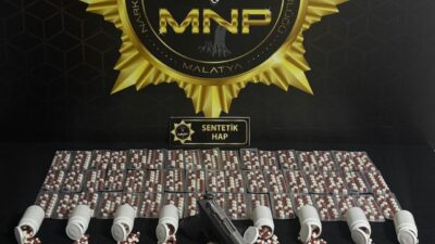 Malatya’da, Narkotik Suçlarla Mücadele Şube Müdürlüğü ekipleri tarafından gerçekleştirilen operasyonda,