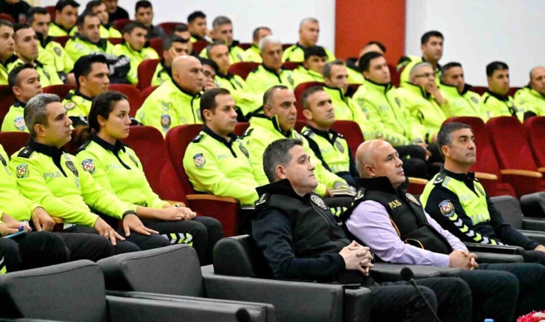 Malatya’da, İl Emniyet Müdürü Kayhan Ay önderliğinde bir trafik değerlendirme