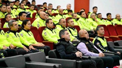 Malatya’da, İl Emniyet Müdürü Kayhan Ay önderliğinde bir trafik değerlendirme