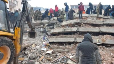 Malatya’da meydana gelen 6 Şubat depremlerinde, Özelif Sitesi’nde iki apartmanın