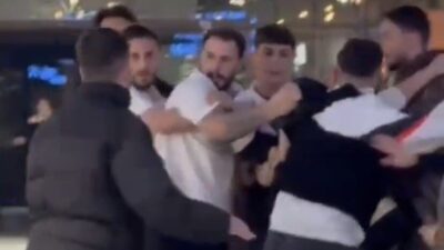 Hilltown AVM’de Bir Mekanda Müşteri ve Garson Arasında Kavga Çıktı