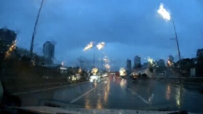 Maltepe’de meydana gelen bir kaza sonucunda havalimanı çalışanlarını taşıyan servis