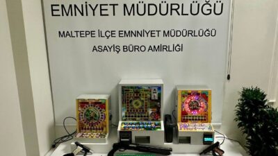 Maltepe’de düzenlenen operasyonda bir zula evinde çok sayıda silah ve