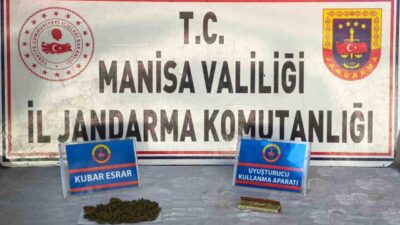 Manisa’nın Salihli ilçesinde jandarma ekipleri tarafından gerçekleştirilen bir operasyonda bir