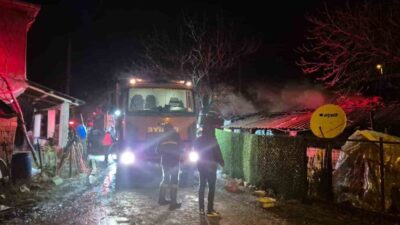 Manyas ilçesine bağlı Peynirkuyu Mahallesi’nde tek katlı bir evde meydana