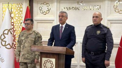 Mardin Valisi Tuncay Akkoyun başkanlığında düzenlenen asayiş ve güvenlik değerlendirme
