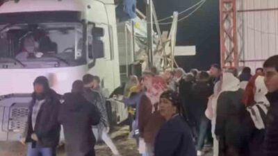 Mardin’in Derik ilçesinde bir mısır kurutma silosunun çökmesi sonucu bir