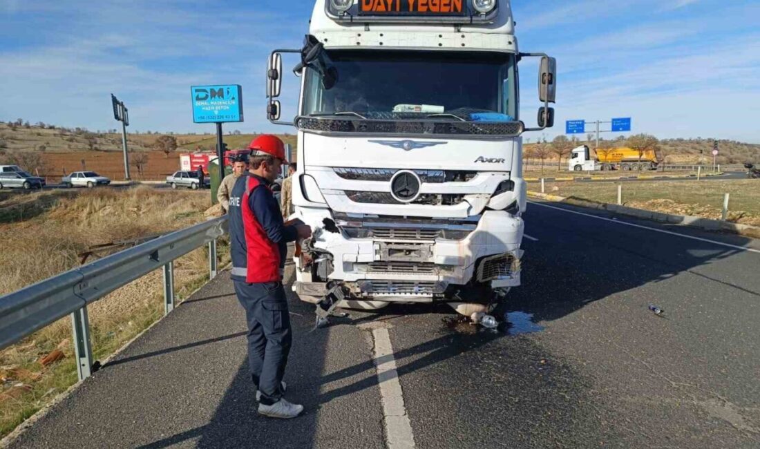 Mardin ile Diyarbakır arasındaki karayolunda meydana gelen trafik kazasında, bir