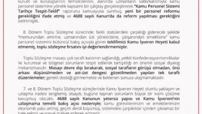Memur-Sen Başkanlar Kurulu, Türkiye’nin geleceği için önemli bir adım olarak