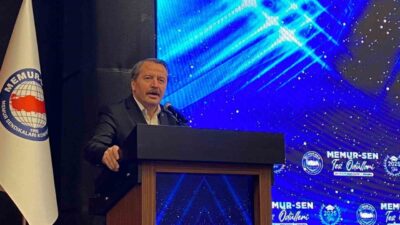 Memur Sendikaları Konfederasyonu (Memur-Sen) tarafından düzenlenen 5. Tez Ödül Töreni,