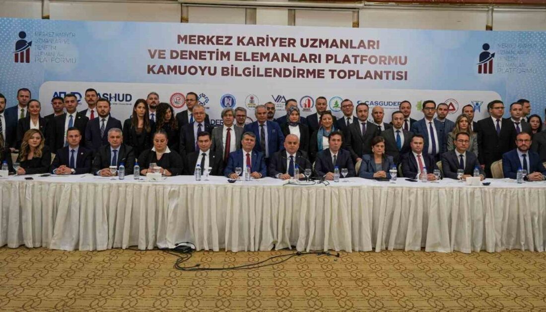 Merkez Kariyer Uzmanları ve Denetim Elemanları Platformu, merkez teşkilatında çalışan