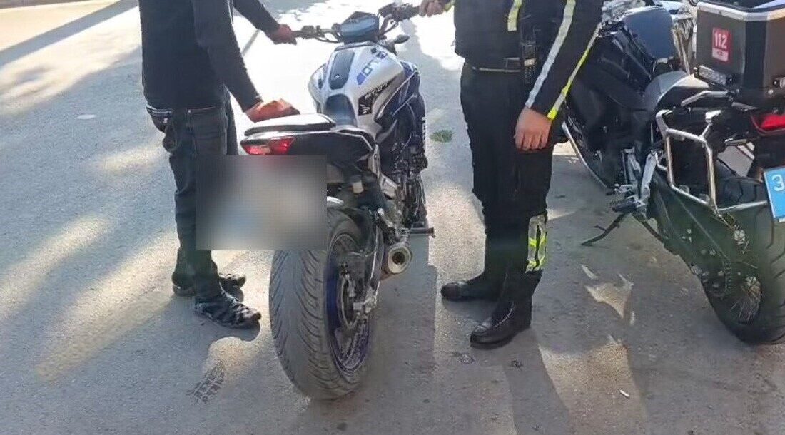 Mersin’deki son 10 gün içerisinde yapılan trafik denetimlerinde, abart egzoz