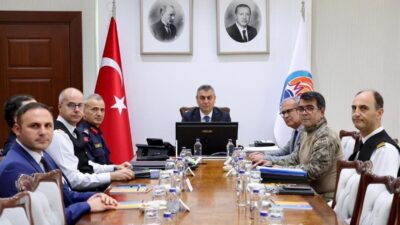 Mersin Valisi Atilla Toros başkanlığında, Güvenlik ve Asayiş Değerlendirme Toplantısı
