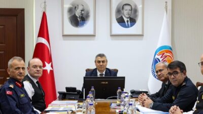 Mersin Valisi Atilla Toros’un başkanlığında kent genelindeki güvenlik ve asayiş