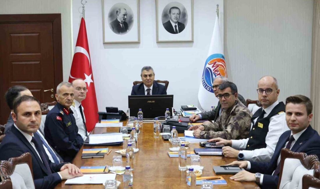 Mersin Valisi Atilla Toros’un başkanlığında, il genelinde güvenlik ve asayiş
