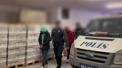 Mersin’de gerçekleştirilen operasyonda yasa dışı bahis faaliyetleri şüphelilerine karşı yapılan