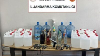 Milas ilçesinde Jandarma ekipleri tarafından gerçekleştirilen eş zamanlı operasyonda, büyük