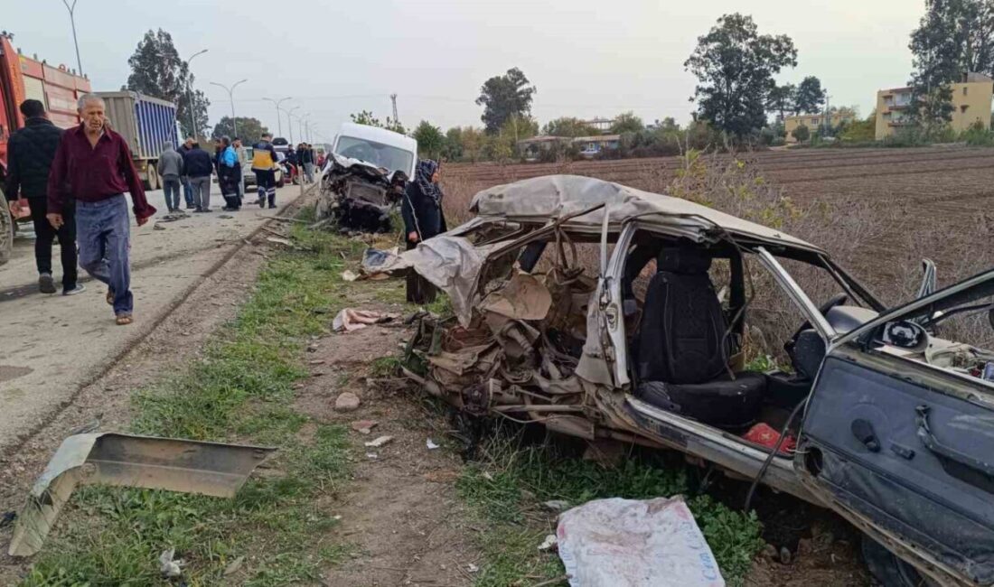 TOFAŞ Marka Otomobil Minibüsle Çarpışarak Kaza Yaptı: 2 Yaralı Hatay’ın
