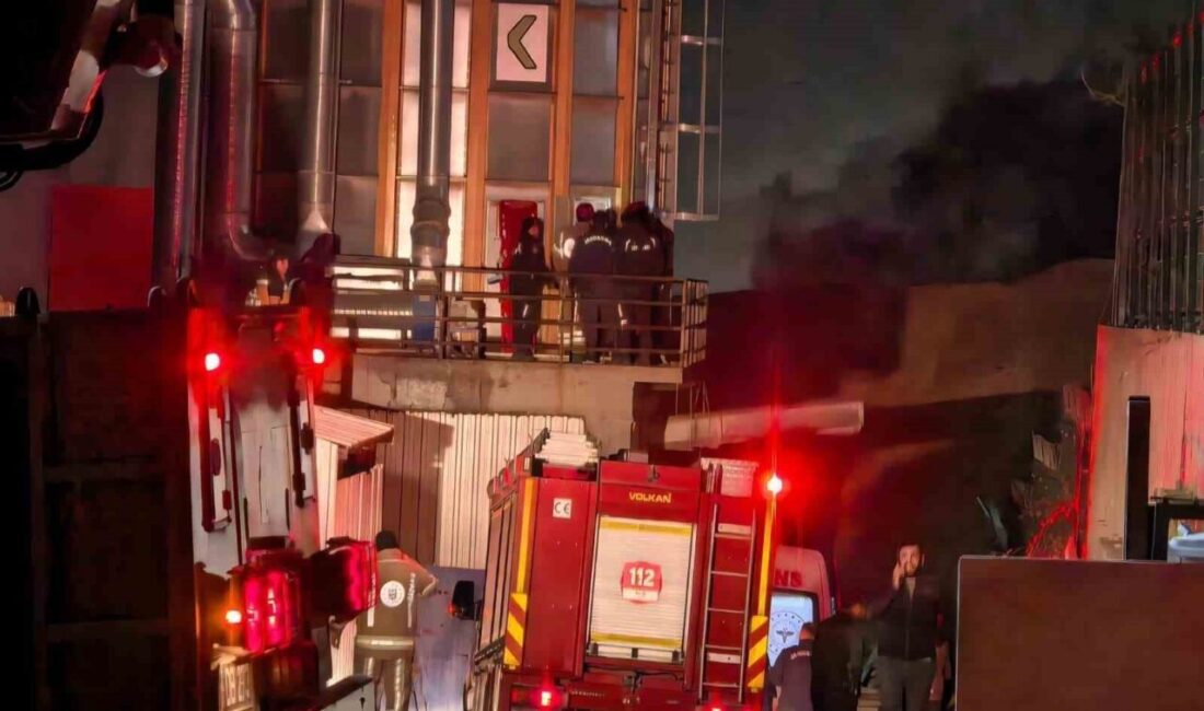 Bir mobilya fabrikasında meydana gelen bir olayda, Bursa’nın İnegöl ilçesinde