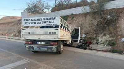Birecik İlçesi’nde meydana gelen trafik kazasında bir kişi yaşamını yitirdi.