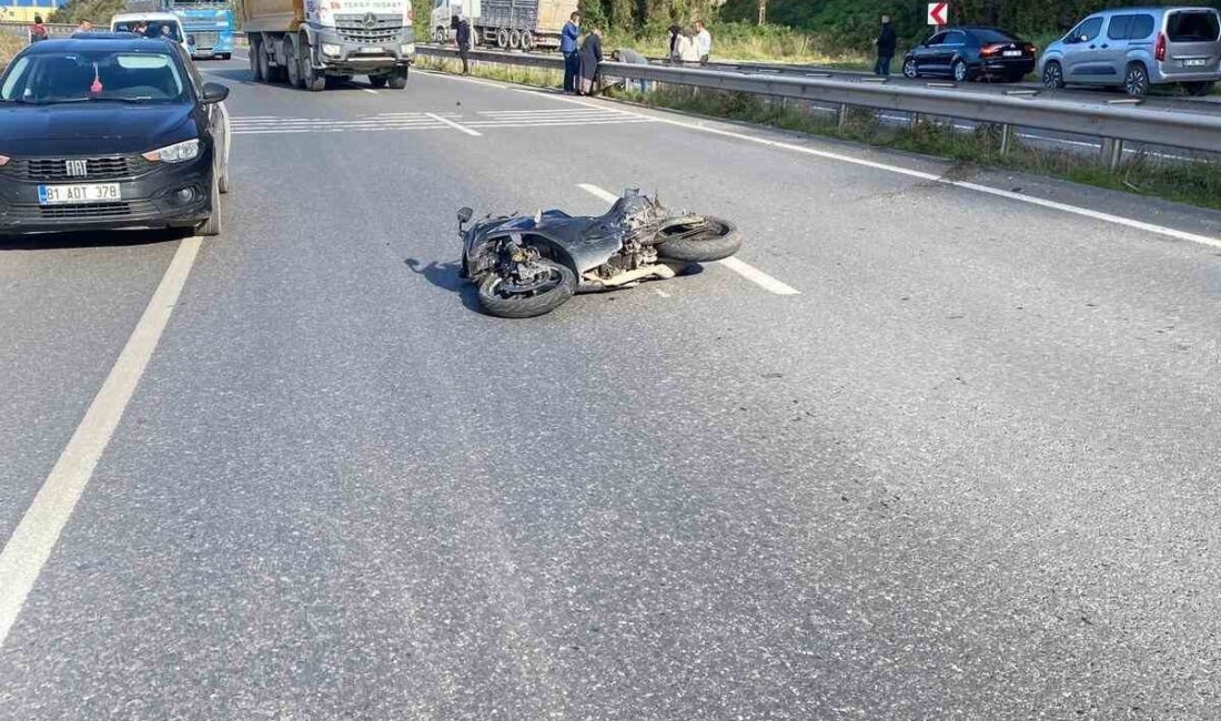 Karadeniz Ereğli’de meydana gelen bir trafik kazasında, 16 yaşındaki bir