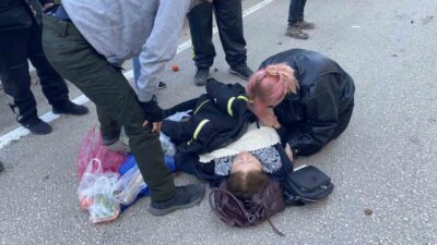 Mudanya ilçesinde, pazardan evine dönerken bir motosikletin çarpması sonucu bir