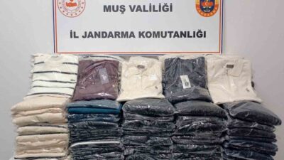 Muş İl Jandarma Komutanlığı ekipleri, sahte ve taklit ürün ticareti