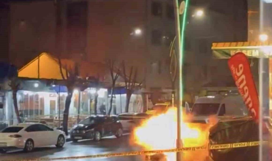 Muş’ta, İstasyon Caddesi üzerindeki Eski Üstgeçit Kavşağı’nda bırakılan şüpheli bir