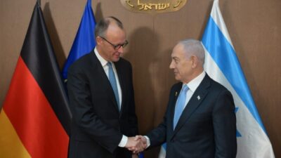 İsrail Başbakanı Binyamin Netanyahu, Almanya Başbakanı Friedrich Merz ile Kudüs’te