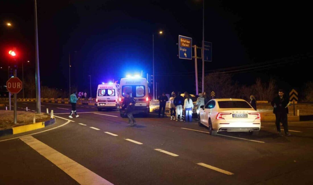 Nevşehir’de meydana gelen trafik kazasında 2 kişi yaralandı. Kaza, Ürgüp