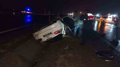 Niğde’nin merkez ilçesine bağlı Ovacık köyü yakınlarında meydana gelen trafik