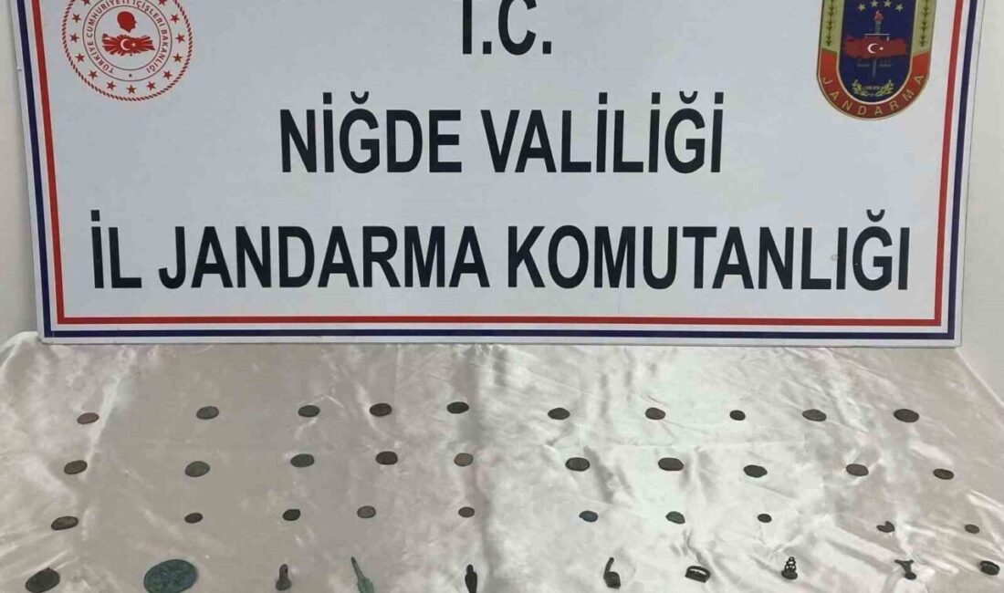 Niğde İl Jandarma Komutanlığı tarafından yürütülen faaliyetler kapsamında, tarihi eser