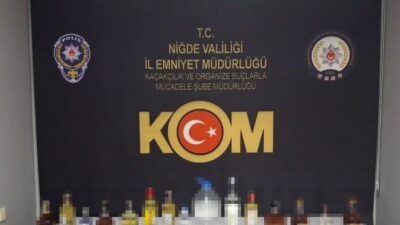 Niğde Cumhuriyet Başsavcılığı’nın koordinasyonunda, KOM Şube Müdürlüğü ekipleri kaçakçılıkla mücadele
