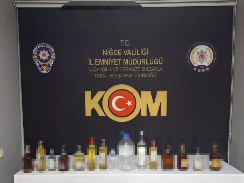 Niğde Cumhuriyet Başsavcılığı’nın koordinasyonunda, KOM Şube Müdürlüğü ekipleri kaçakçılıkla mücadele
