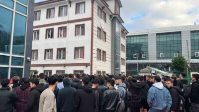 Sinop’ta bir erkek öğrenci yurdunda meydana gelen kısa süreli paniğin