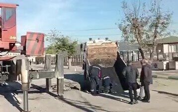 Kocaeli’nin Dilovası ilçesinde bulunan Şehit Can Duyar İlkokulu’nun bahçesinde yürütülen