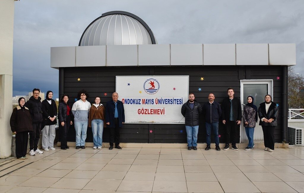 OMÜ’de gerçekleştirilen beş günlük yoğun eğitim etkinliği başarıyla tamamlandı. “Astronomi