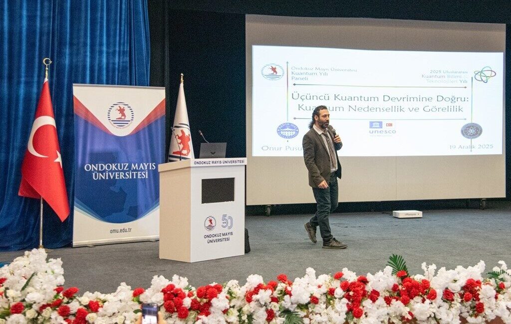 Samsun Ondokuz Mayıs Üniversitesi (OMÜ) ev sahipliğinde düzenlenen bir panel,