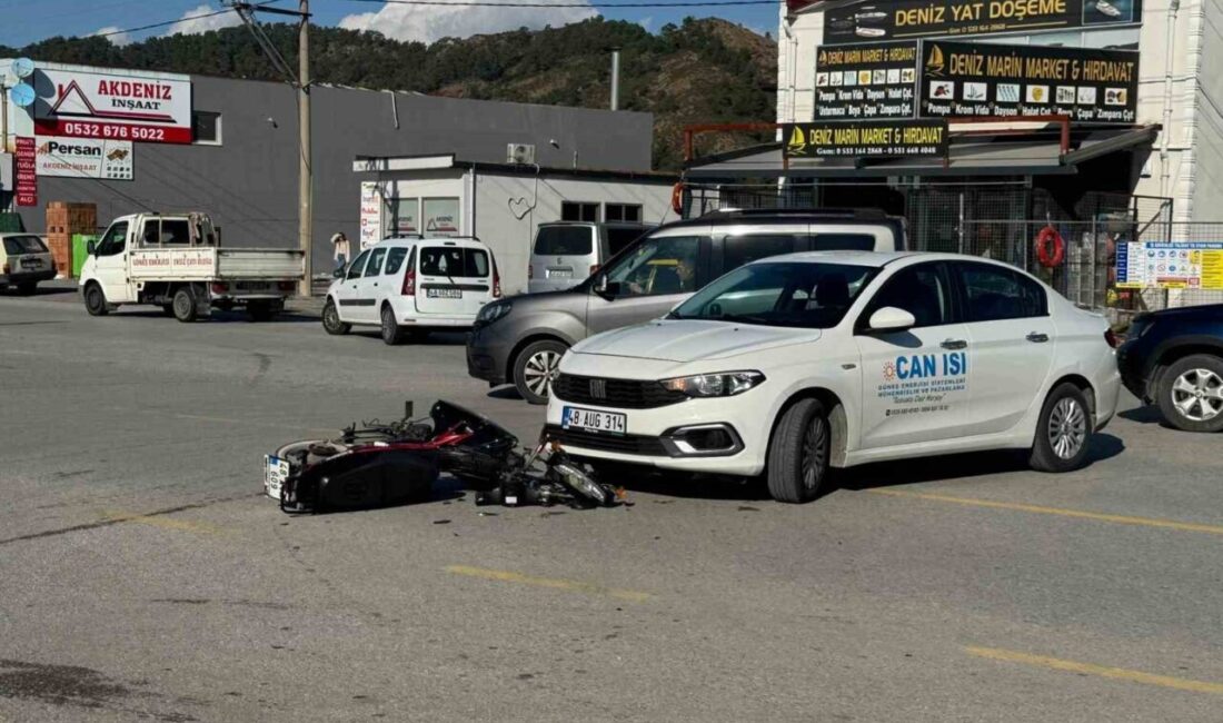 Muğla’nın Ortaca ilçesinde sanayi kavşağında meydana gelen trafik kazası, bölge