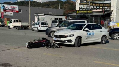 Muğla’nın Ortaca ilçesinde sanayi kavşağında meydana gelen trafik kazası, bölge