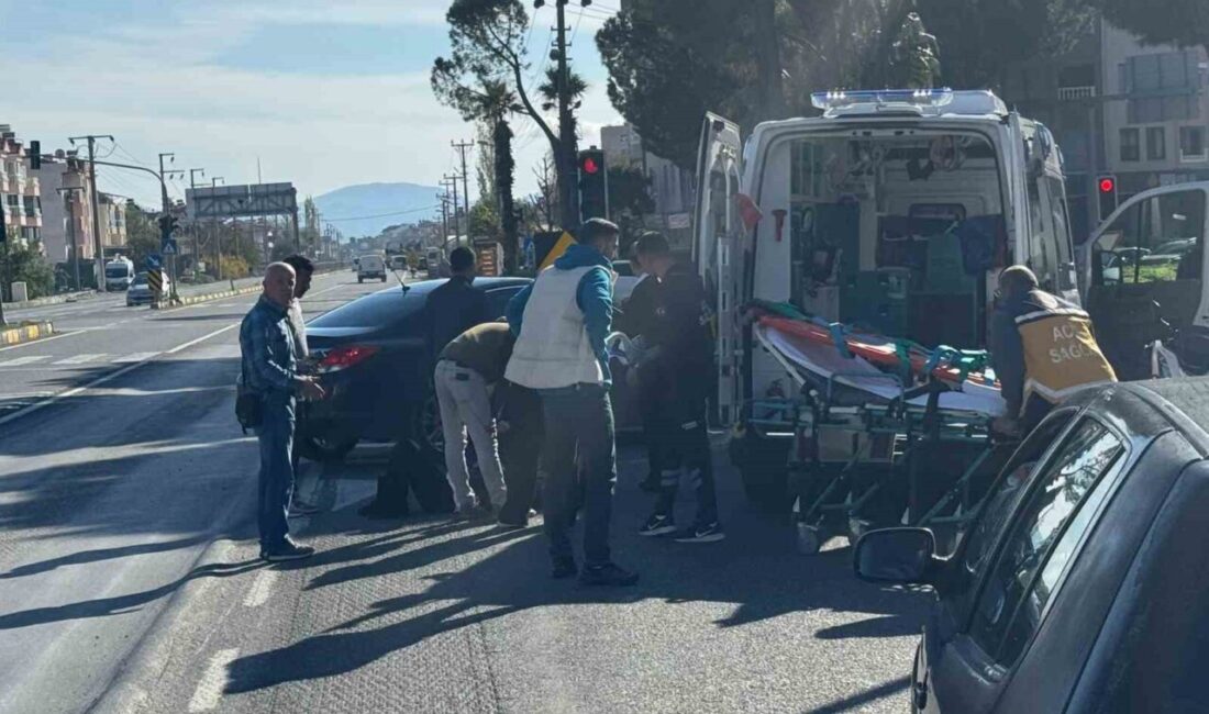 Ortaca ilçesinde ağır tonajlı araçların yolun bozuk olması sebebiyle meydana